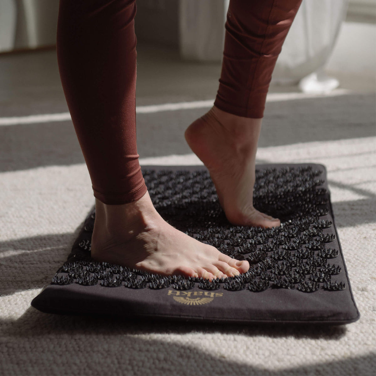 Acupressure yoga mat on sale